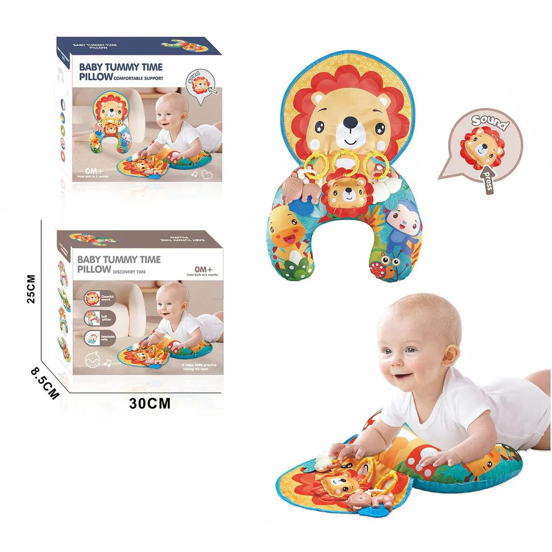 cartoon baby pillow