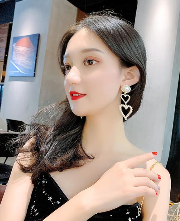 Pearl Rhinestone Pearl Rhinestone Drop EarringsDrop Earrings